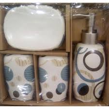 6068 - Ceramic Bath Set New