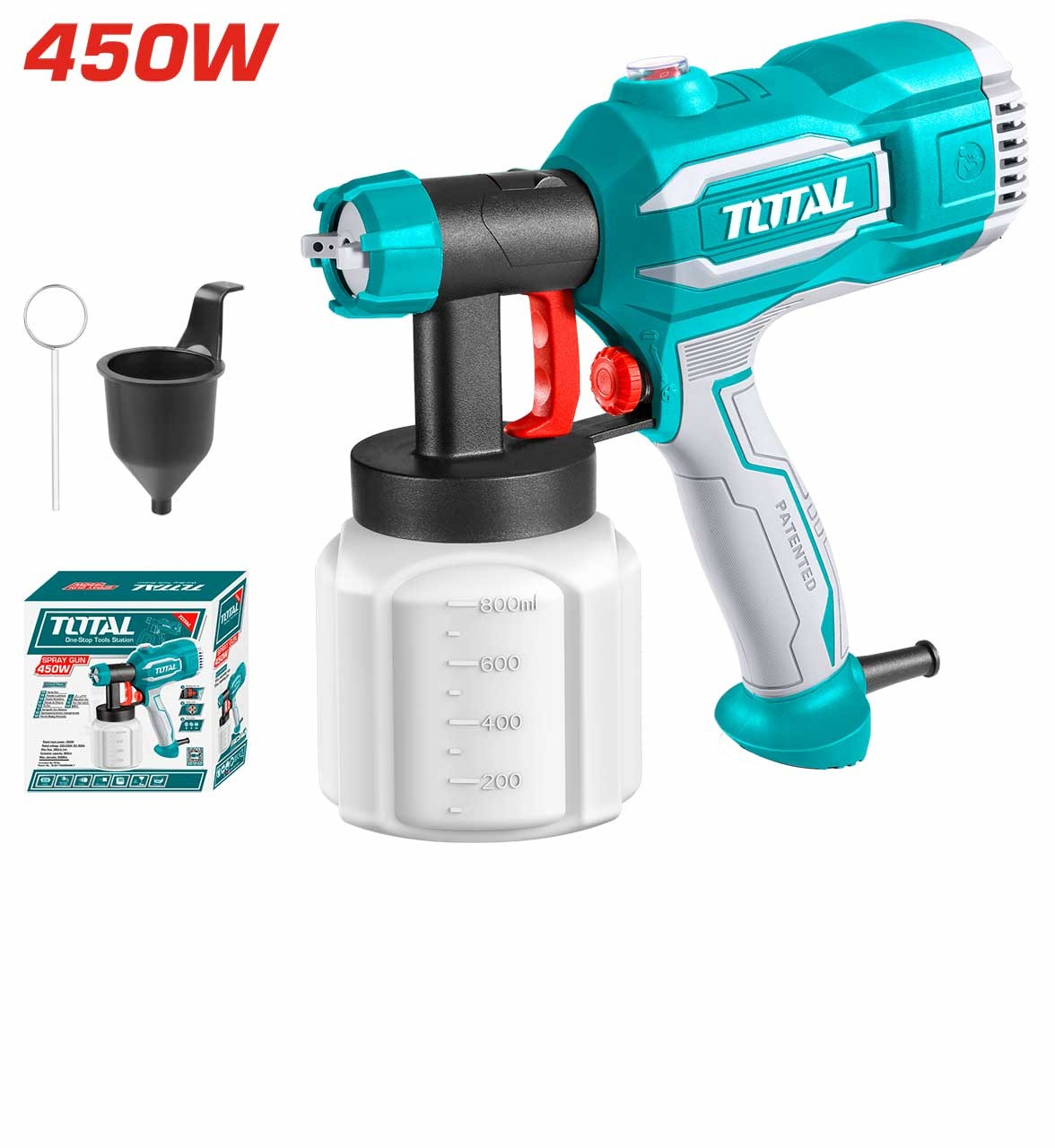 1668 - spray gun total 350w