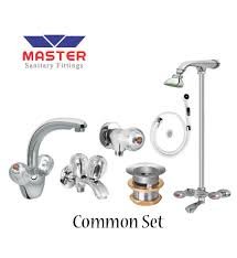 xz410 - Bath Set White Master Pvc