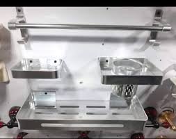 e176 - bath Accessories Set Aluminum 5pc