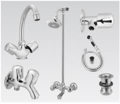 ss15 - Bath Set Pearl Faisal Chrome 6407