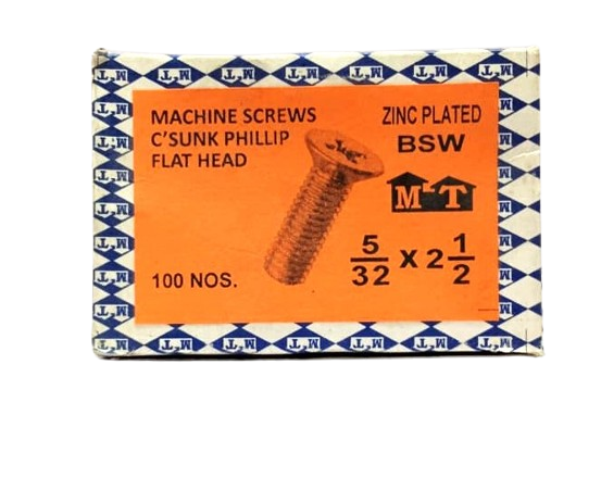 1321 - machine screws 5/32x3/4 mt