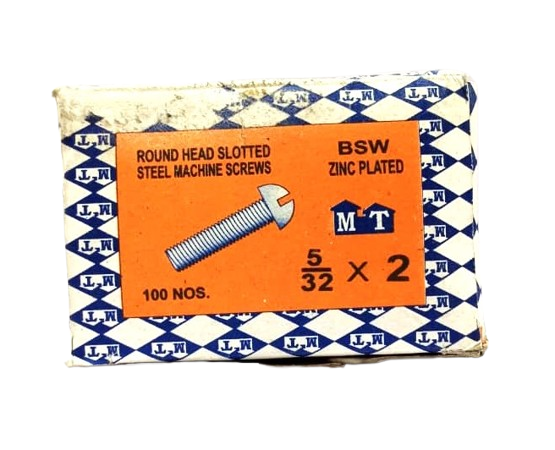 1326 - machine screws 5/32x2 mt