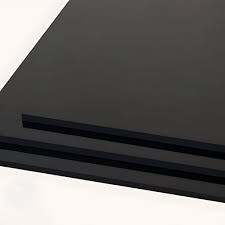 6642 - Acrylic sheet black 2.7mm 6x4