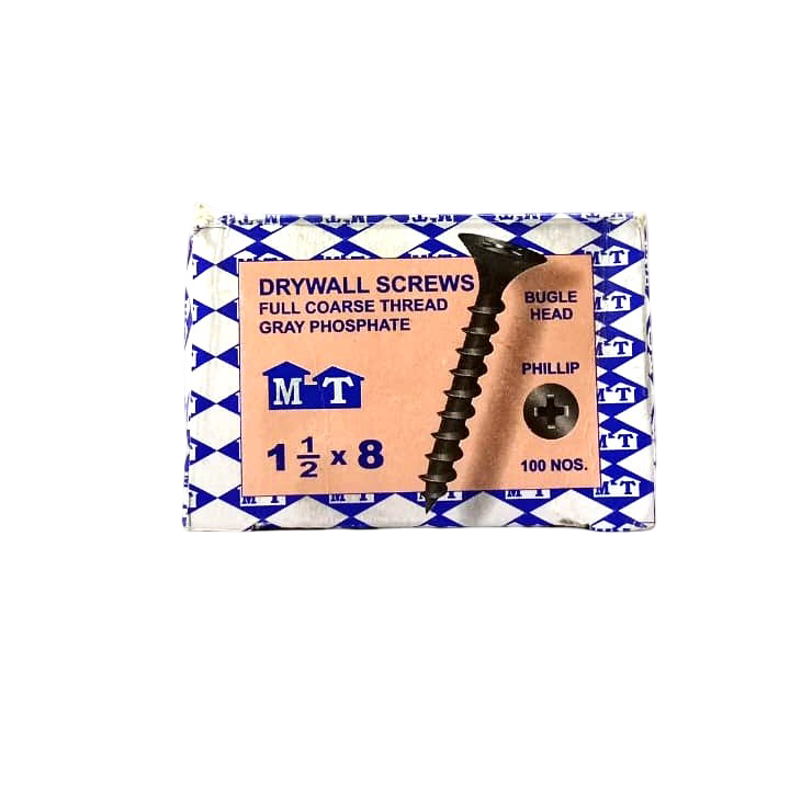 1381 - drywall screws 1 1/2x8 mt