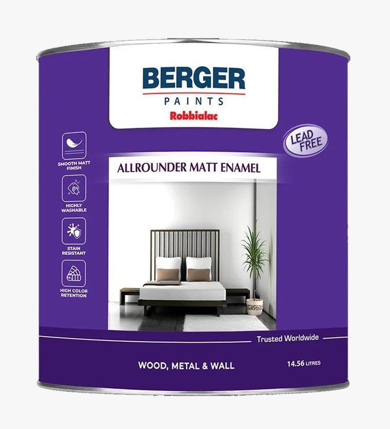 ARq3390 - Matt Enamel Beige Quarter Berger