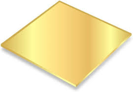 1921 - Acrylic sheet Golden 2.7mm 6x4