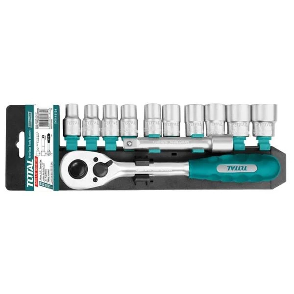 xz122 - Socket Set 12pcs 1/2` TOTAL THT 141121