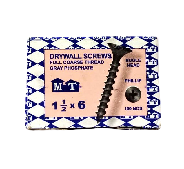 1384 - drywall screws 1 1/2x6 mt
