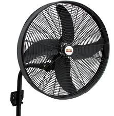 a125 - fan Wall bracket fan Mega Black 24`` gfc