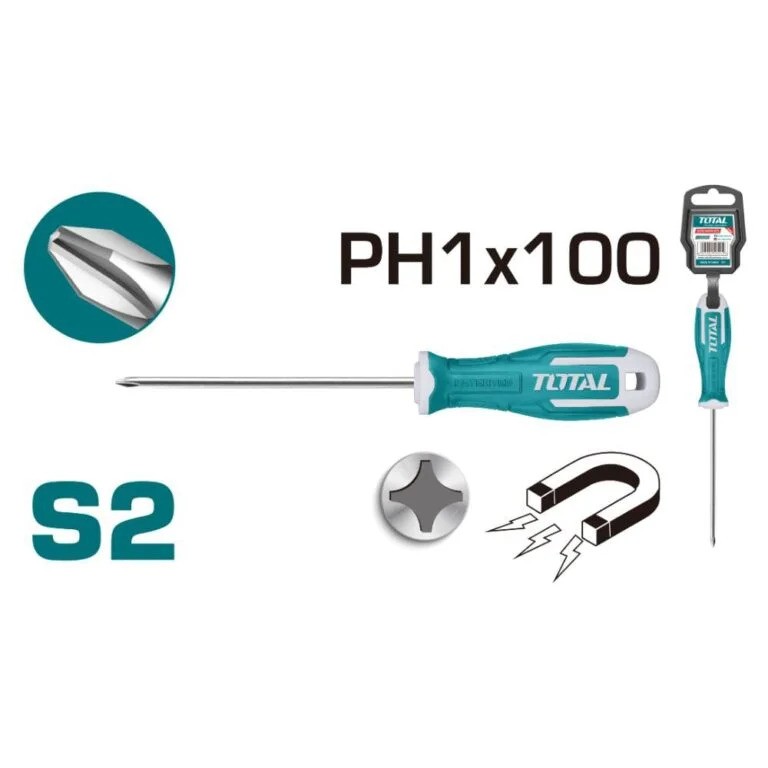 1549 - screw driver star 100mm total ph1100 rs300